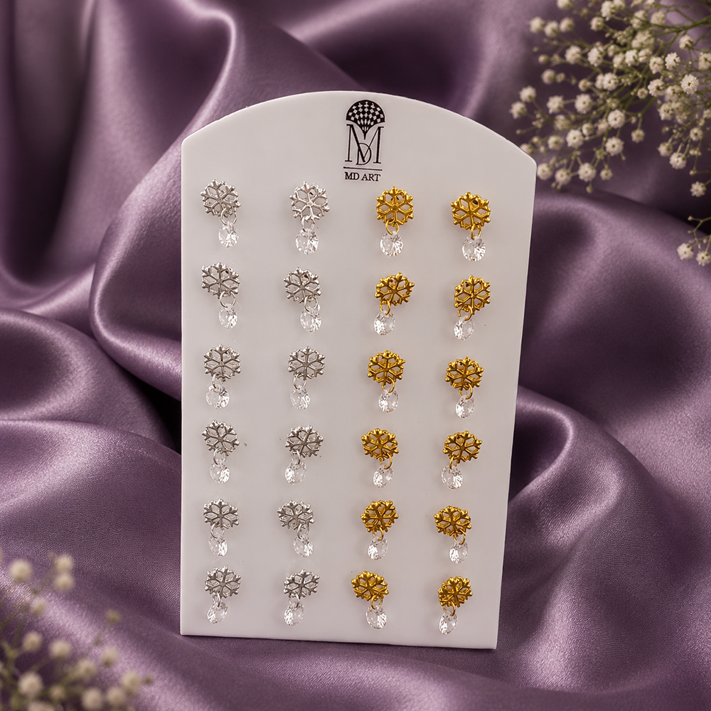 Urthn Elegant Butterfly Set Of 12 Studs Earrings Combo for Party Wear