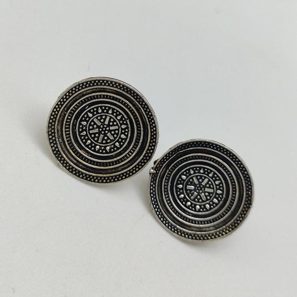 Manisha Jewellery Black Polish Studs Earrings