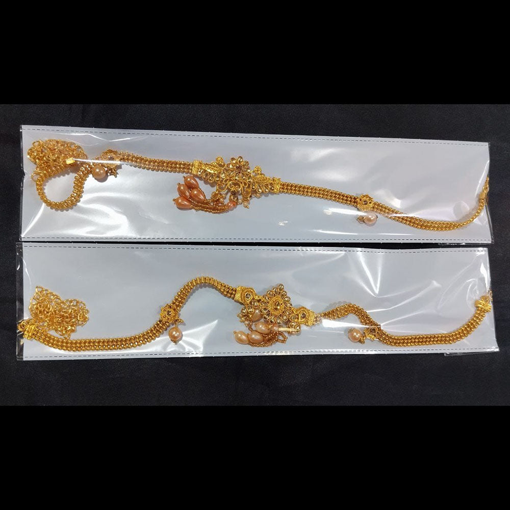 Gram Gold Kamarband Gold Plated Kamar Bandh Gold Waist Chain