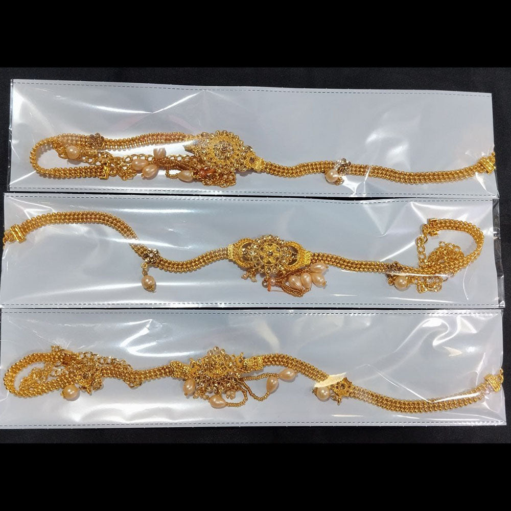 Manisha Jewellery Gold Plated Crystal Stone Kamarband – JewelEMarket