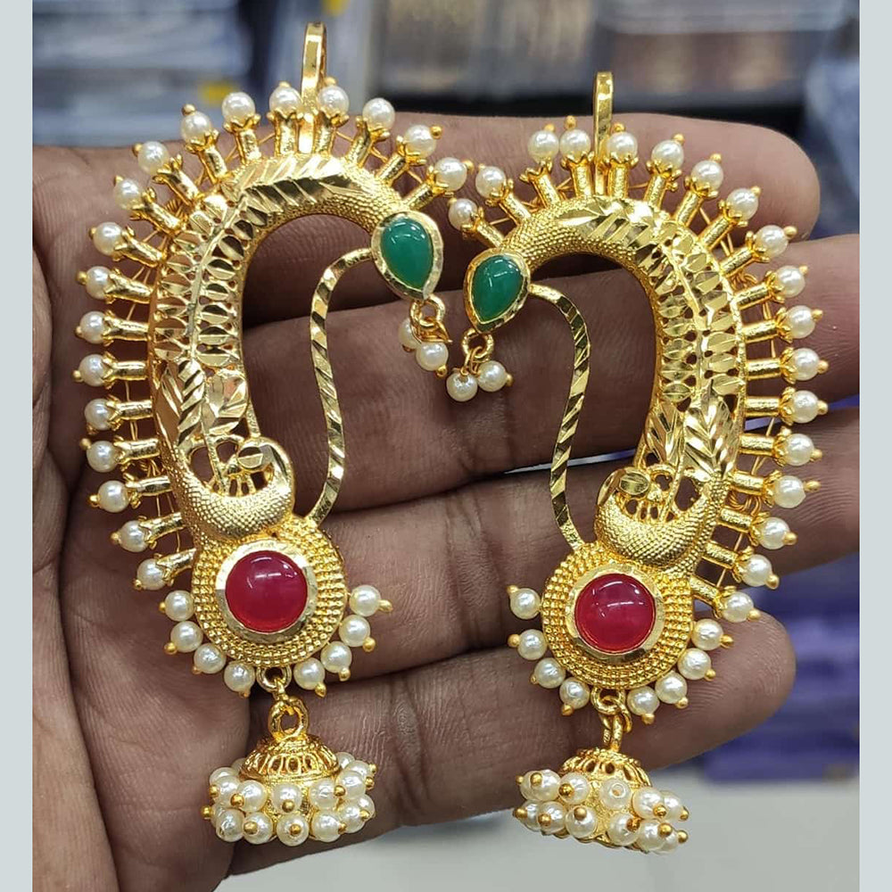 Manisha Jewellery Gold Plated Pota Stone Ear Cuff – JewelEMarket