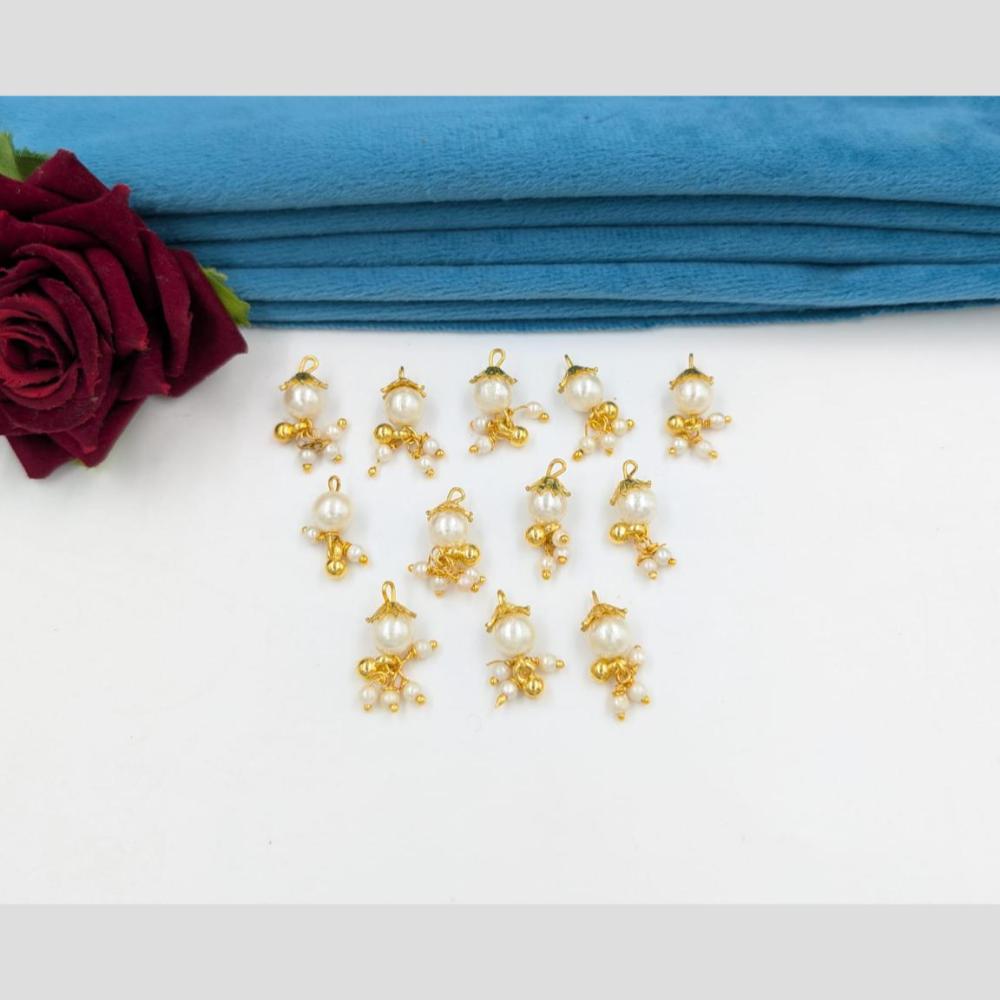 Manisha Jewellery Gold Plated Pearls Hair Accessories