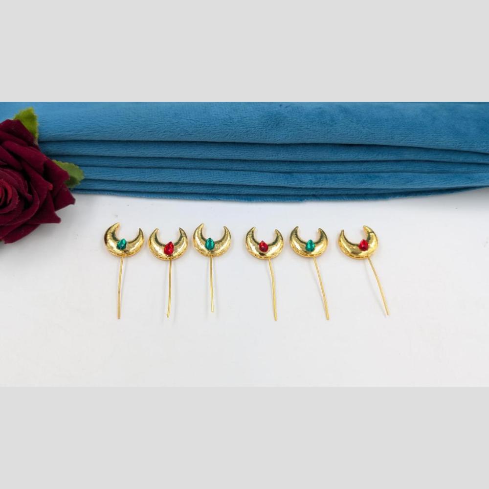 Manisha Jewellery Gold Plated Hair Accessories
