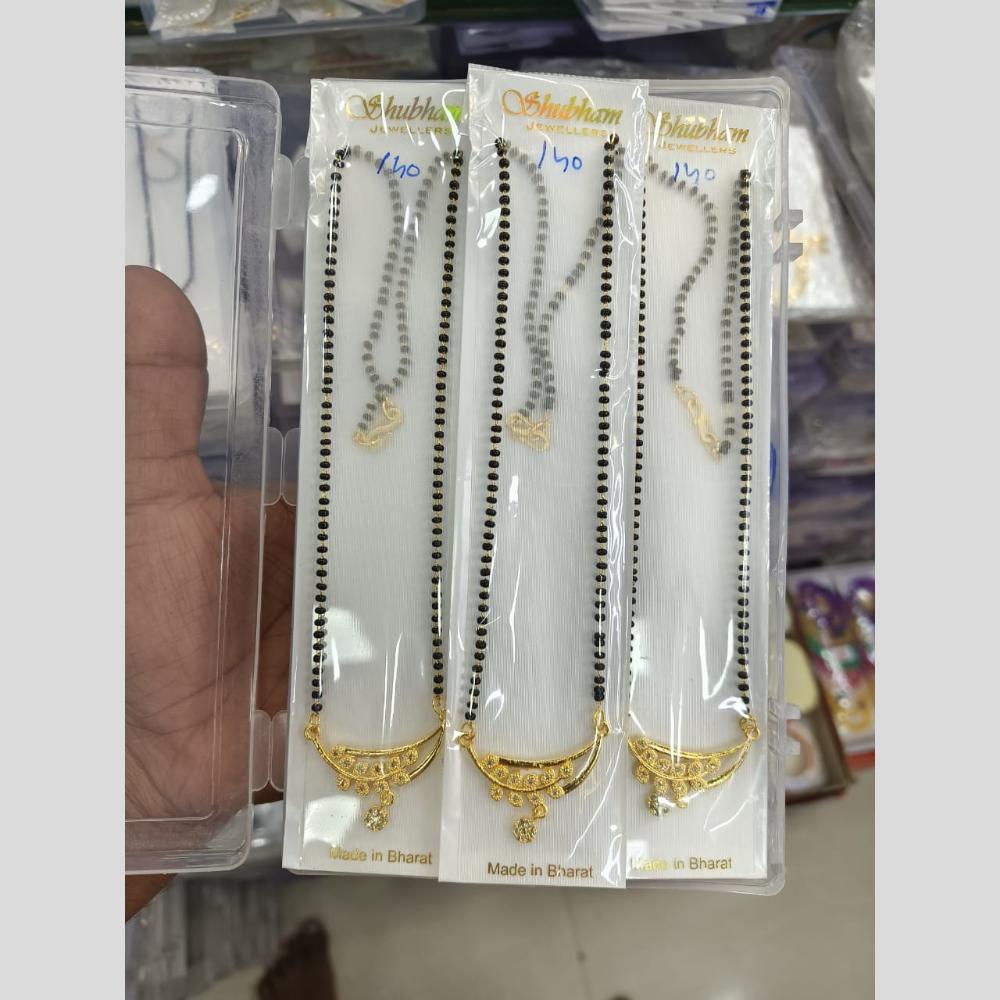 Manisha Jewellery Gold Plated Manglasutra (One Piece Only)