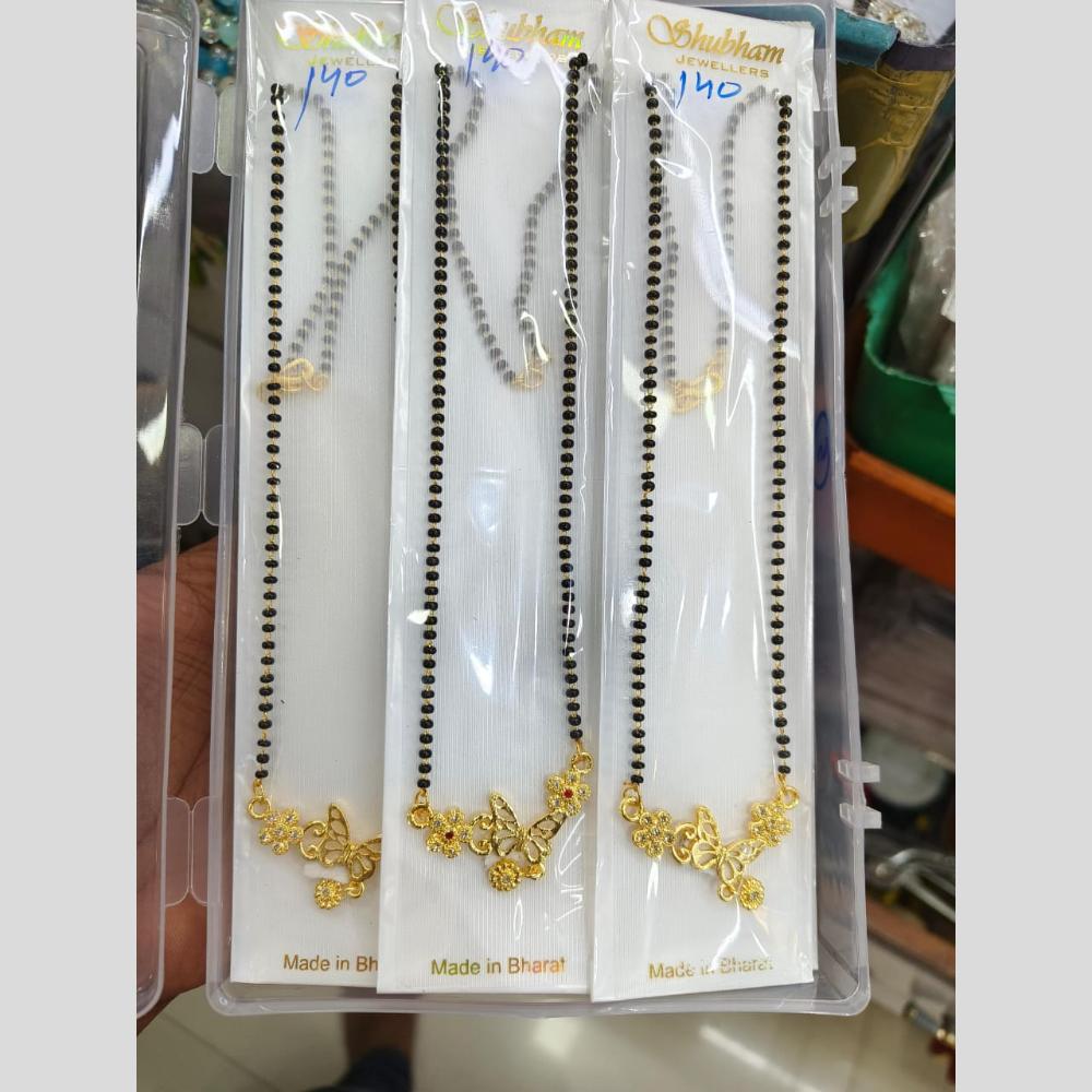 Manisha Jewellery Gold Plated Manglasutra (One Piece Only)