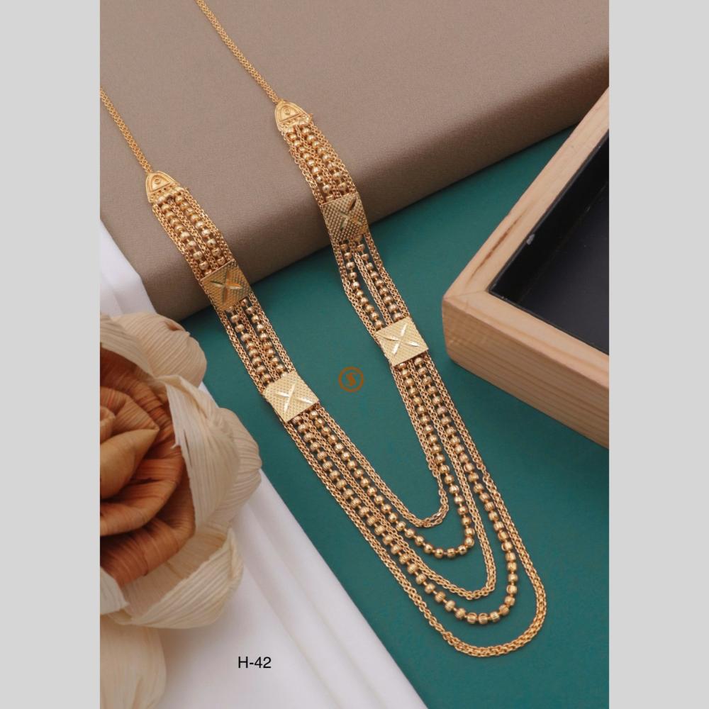 Manisha Jewellery Timeless Beauty Gold Plated Necklace