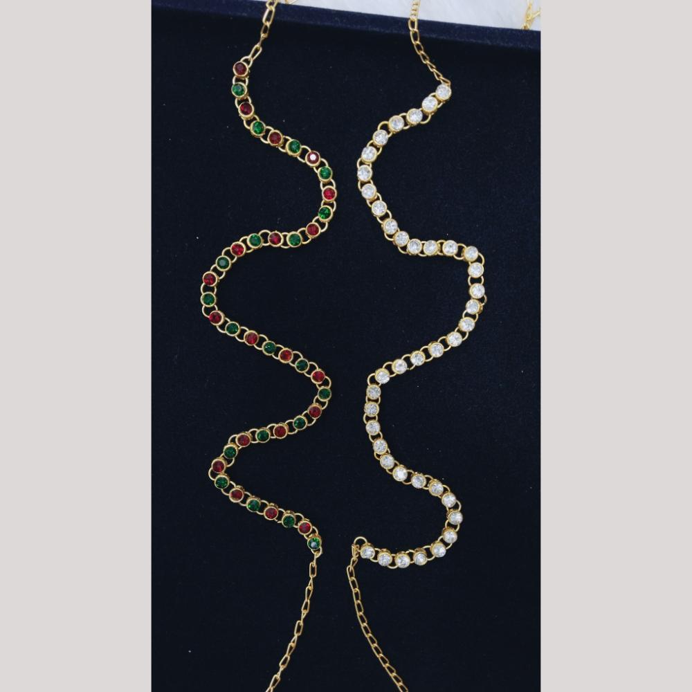 Manisha Jewellery Crystal Stone Kamarbandh
