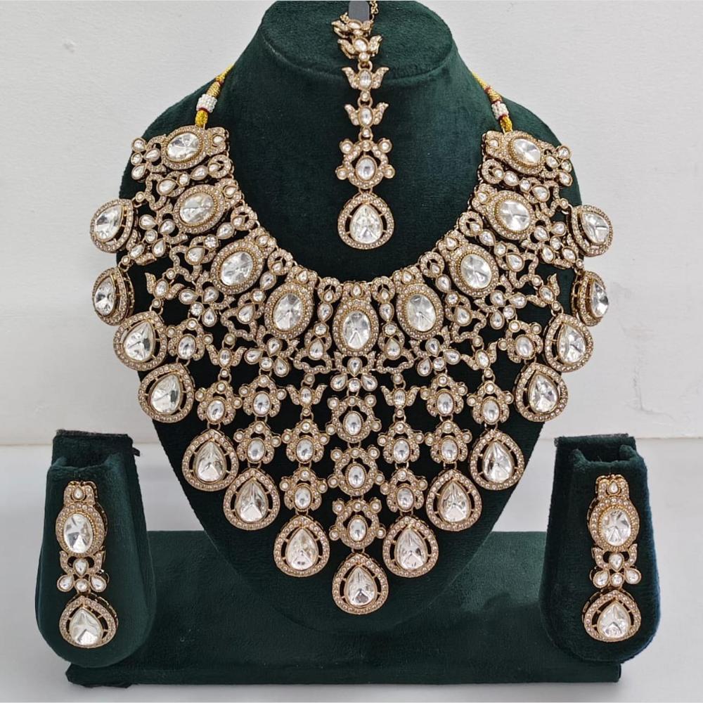 Manisha Antique Finish Polki Kundan Jewellery – Bridal & Festive Collection