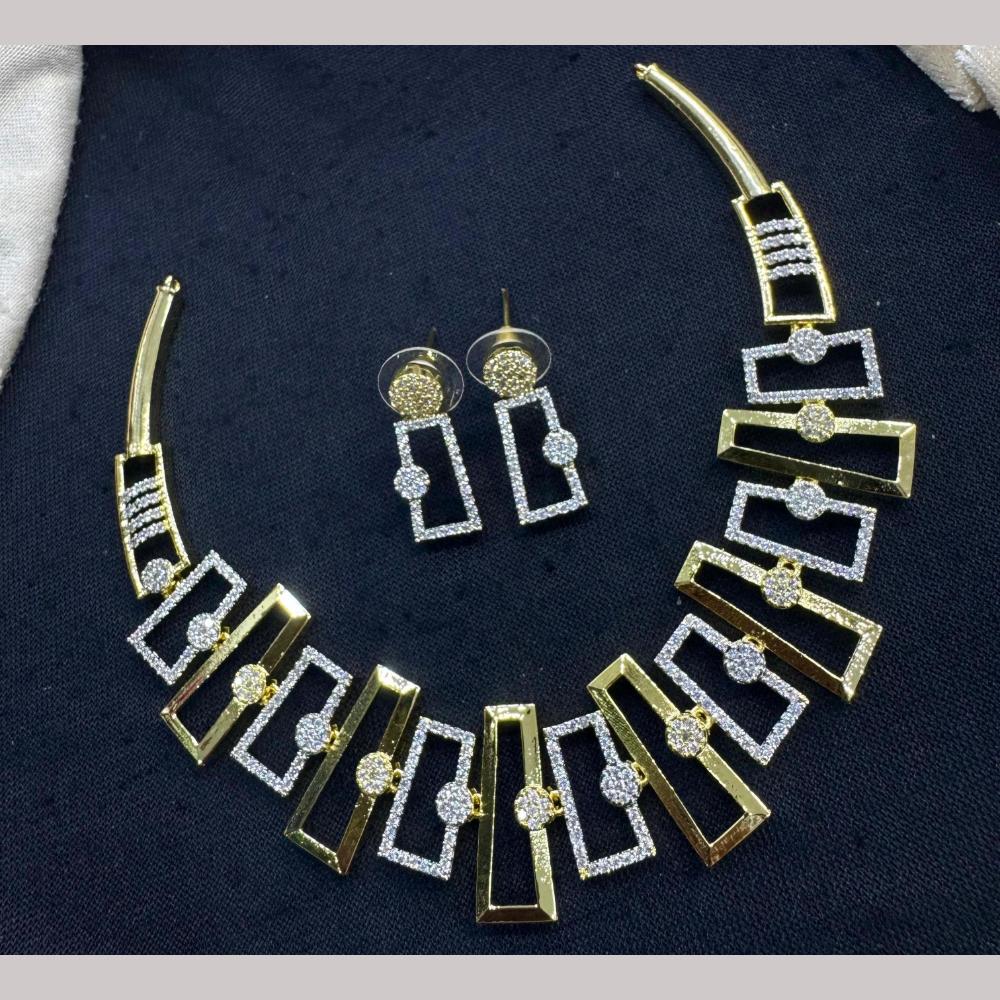 Manisha Jewellery Elegant Austrian Stone Necklace Set