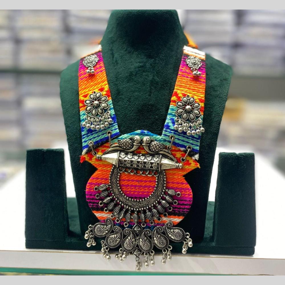 Manisha Jewellery Multicolor Thread Necklace for Bold Looks