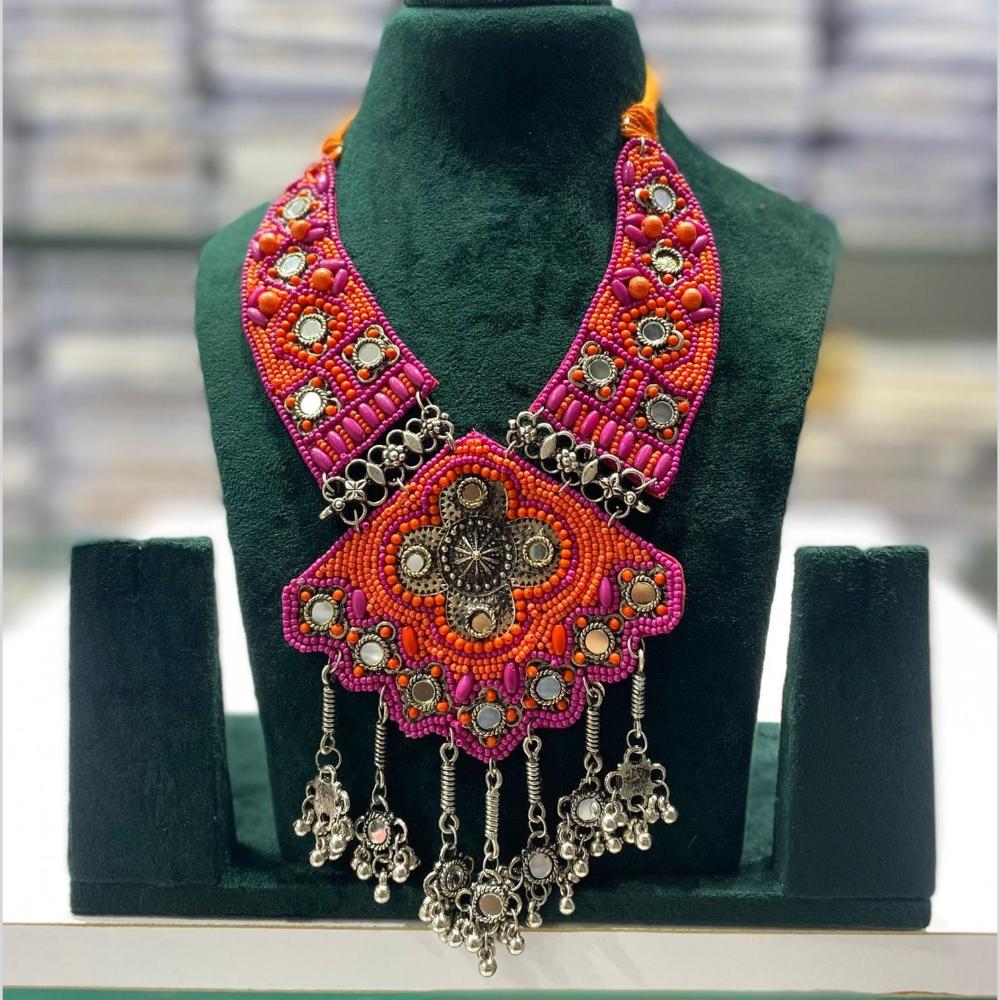 Manisha Jewellery Multicolor Thread Necklace for Bold Looks