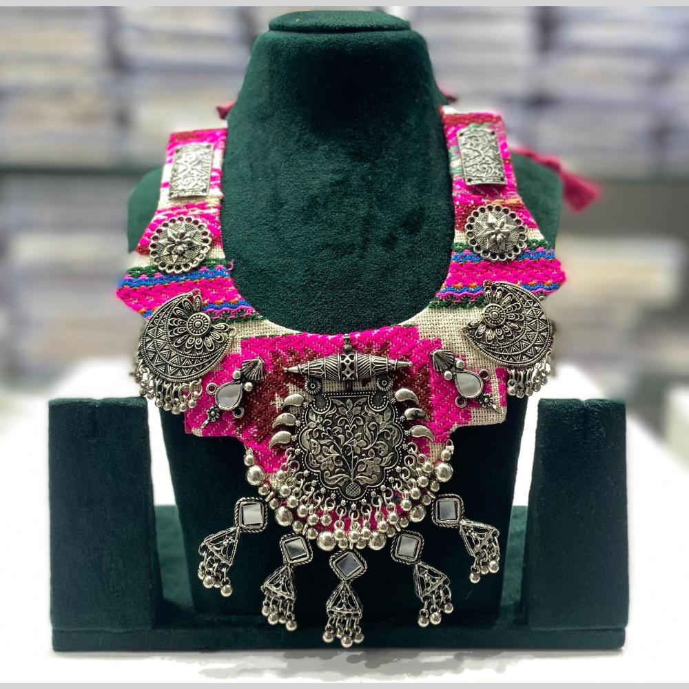 Manisha Jewellery Multicolor Thread Necklace for Bold Looks