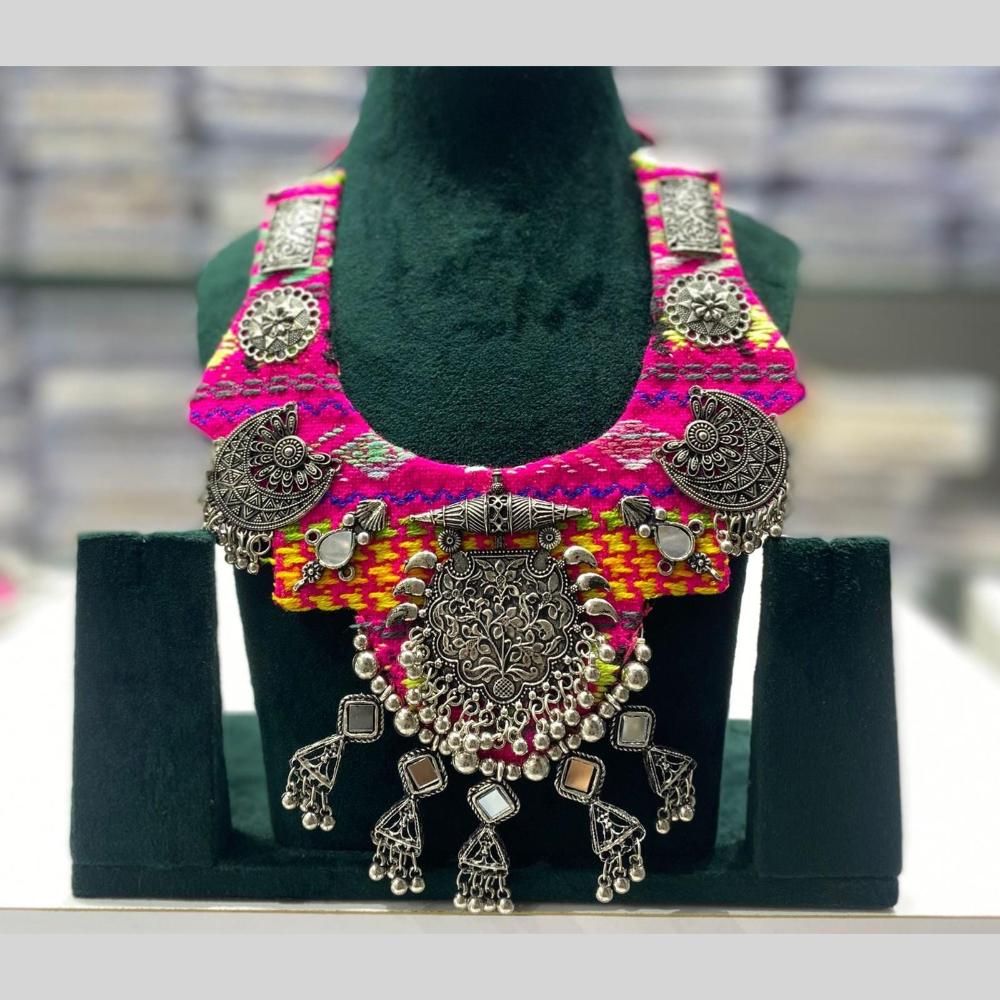 Manisha Jewellery Multicolor Thread Necklace for Bold Looks