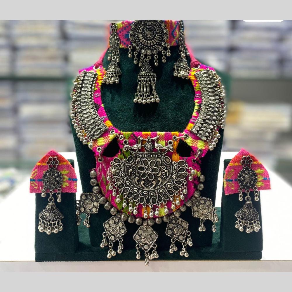 Manisha Jewellery Multicolor Thread Necklace for Bold Looks