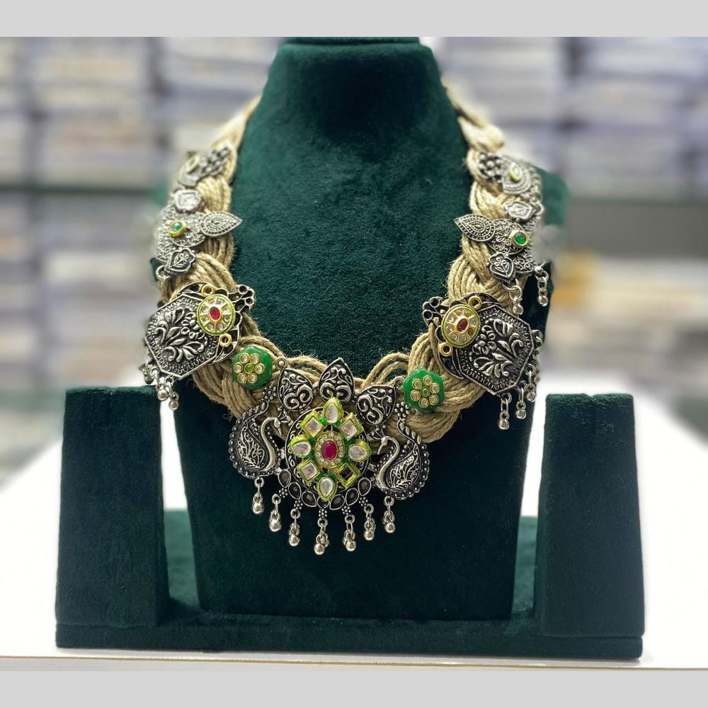 Manisha Jewellery Multicolor Thread Necklace for Bold Looks