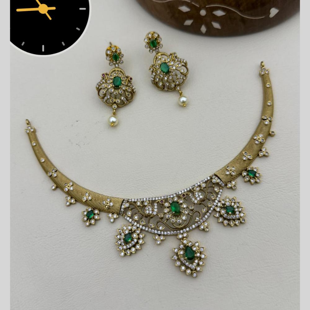 Manisha Jewellery Austrian Stone Necklace Set