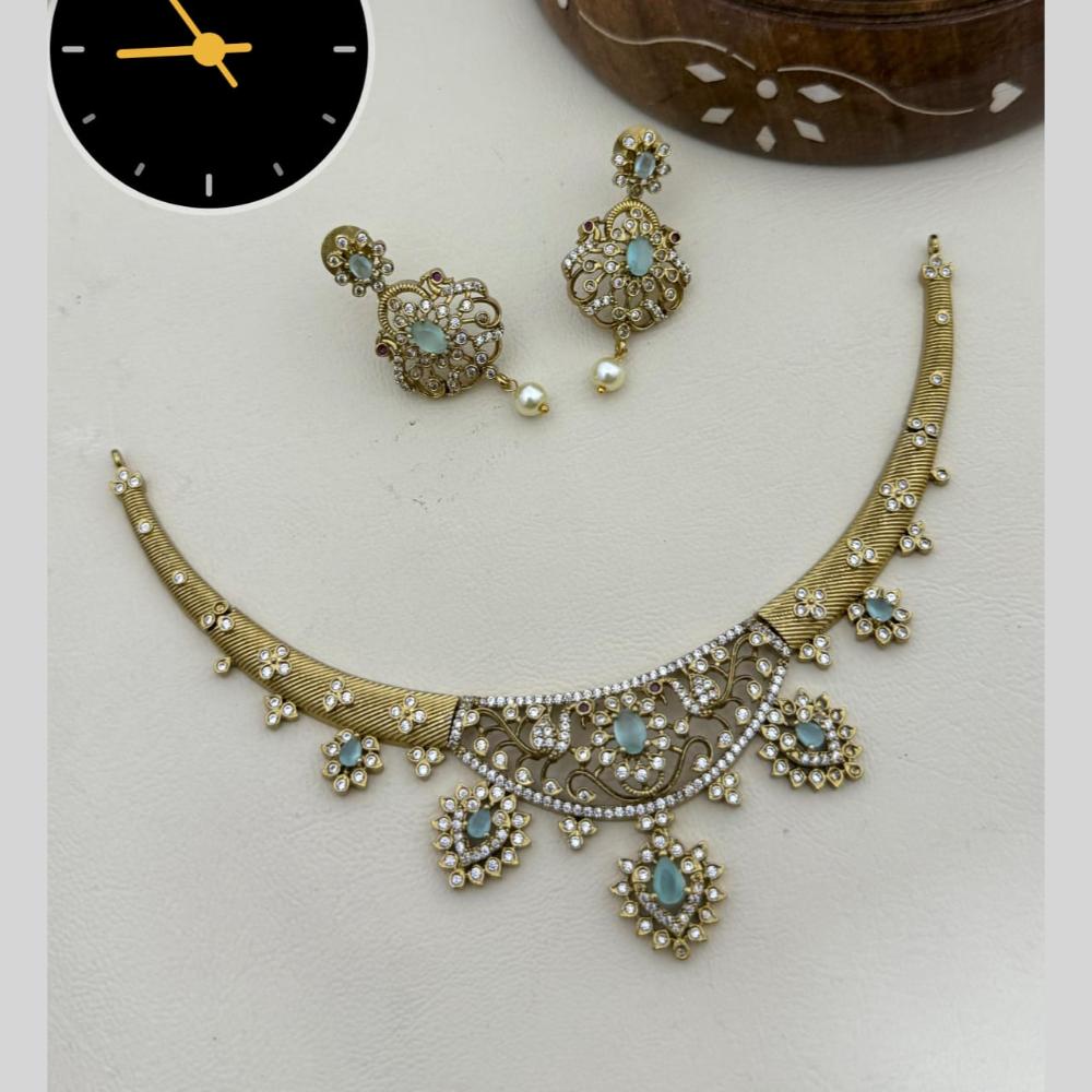 Manisha Jewellery Austrian Stone Necklace Set