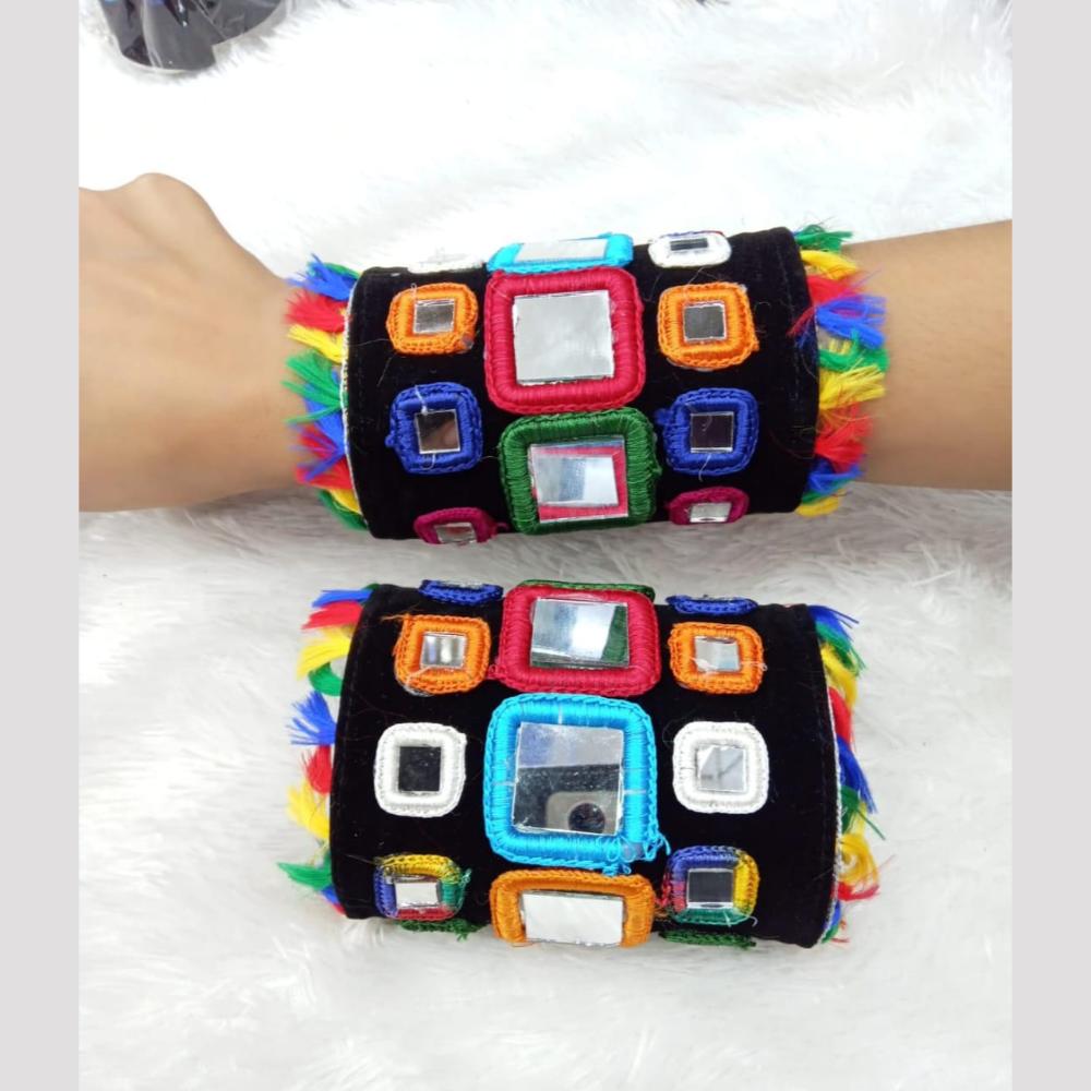 Manisha Jewellery Vibrant Mirror Barcelets for Dandiya & Navratri Celebrations