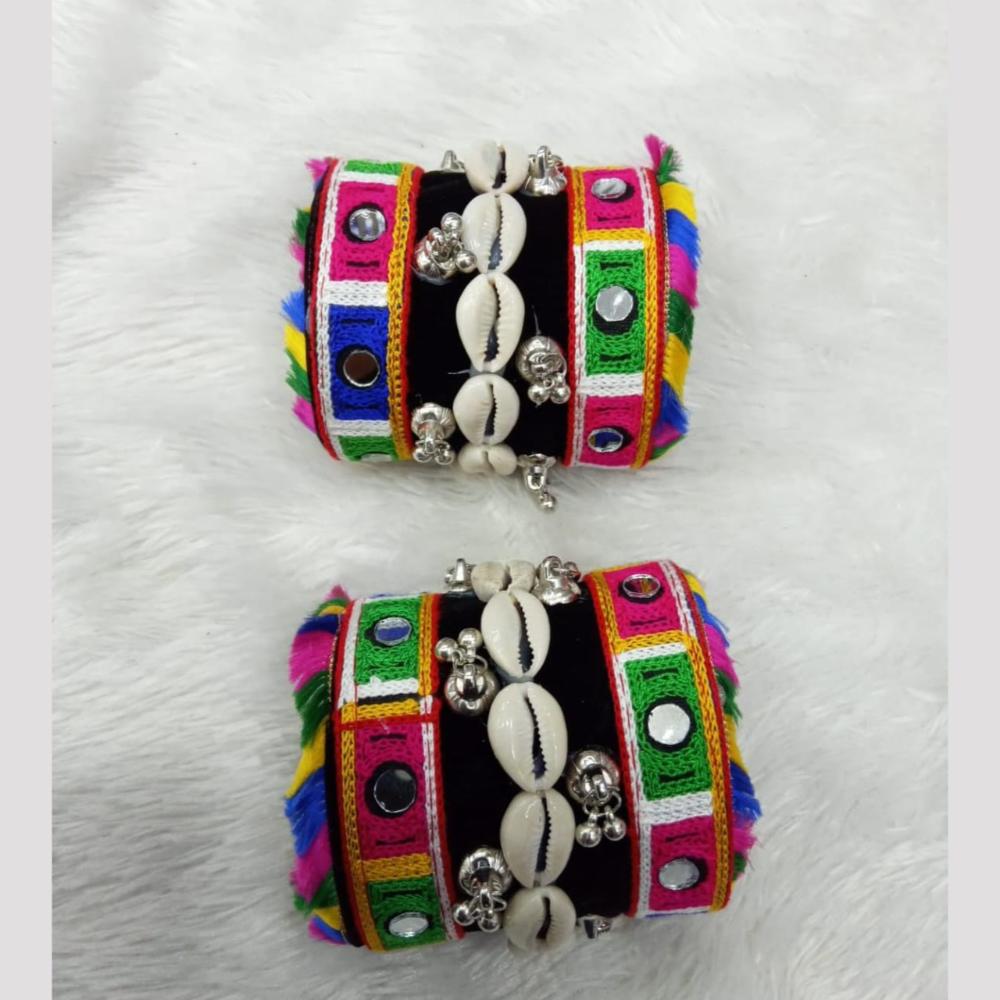 Manisha Jewellery Vibrant Mirror Barcelets for Dandiya & Navratri Celebrations