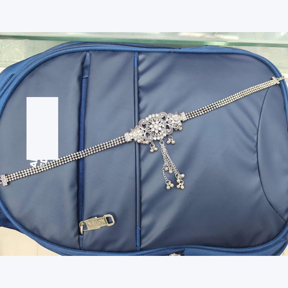 Manisha Jewellery Handcrafted Oxidised Kamarband with Antique Look for Cultural Functions