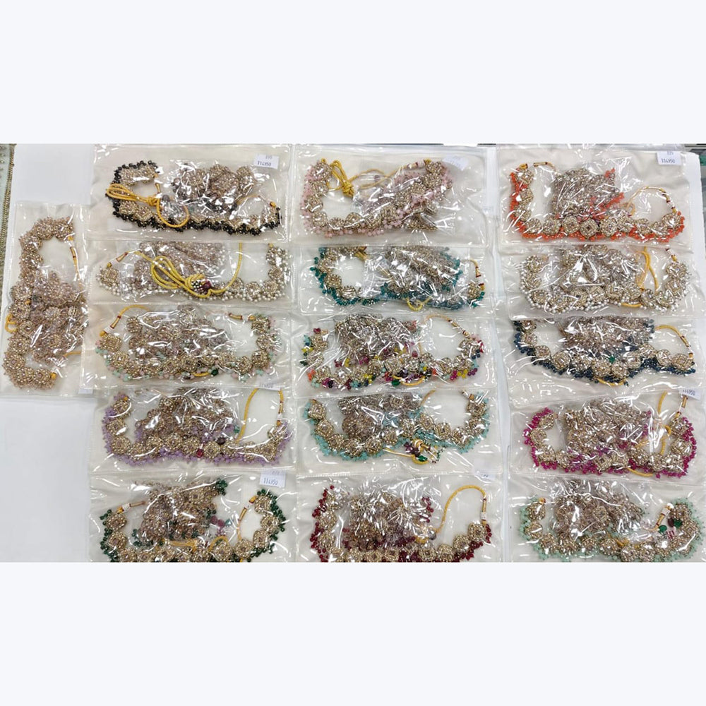 Manisha Jewellery Majestic Austrian Stone And Pearl Necklace Set For All Occassions