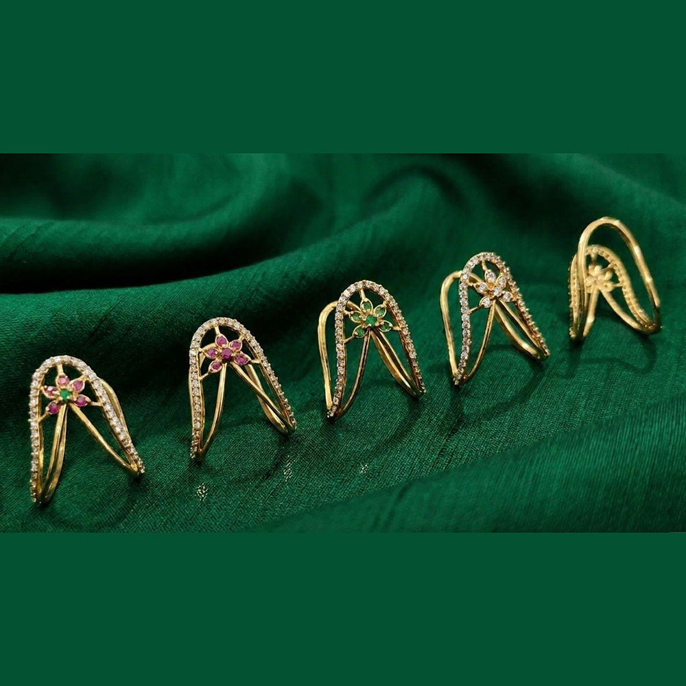 Manisha Jewellery Sparkling Austrian Stone Cocktail Ring