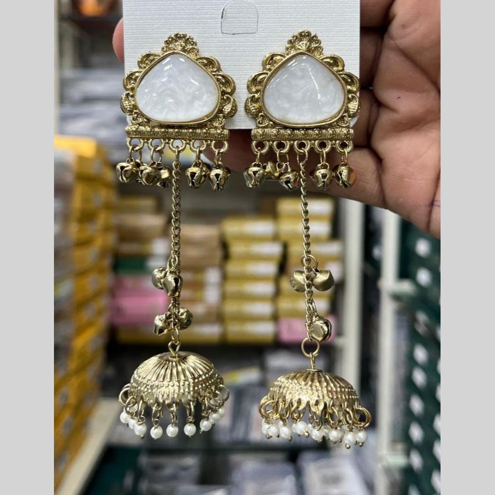 Manisha Jewellery Grand Ghungroo Jhumki Earrings