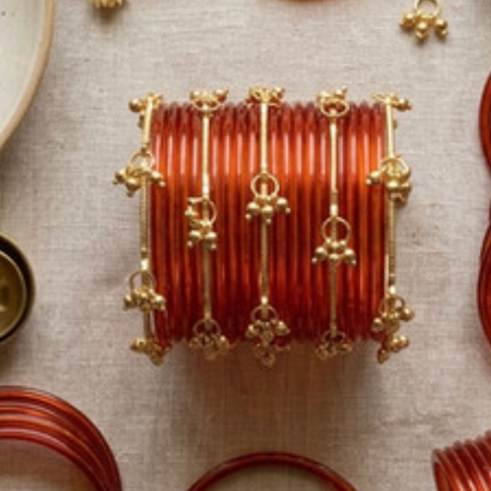 Manisha Jewellery Royal Look Gelly Kashmiri Bangles Set