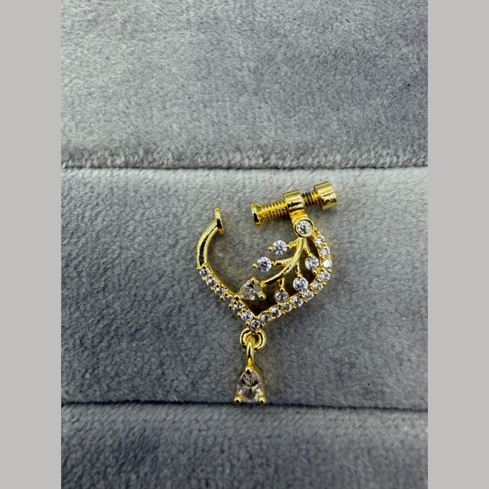 Manisha Jewellery Austrian Stone Designer Nose Ring