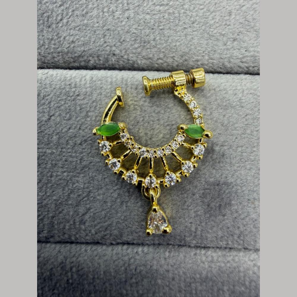 Manisha Jewellery Austrian Stone Designer Nose Ring