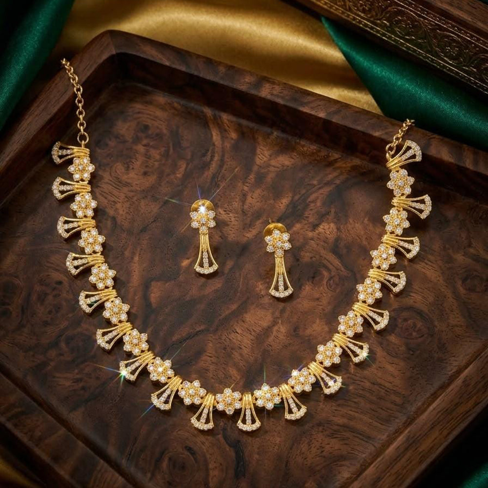 Manisha Jewellery Luxury Austrian Stone Necklace Set