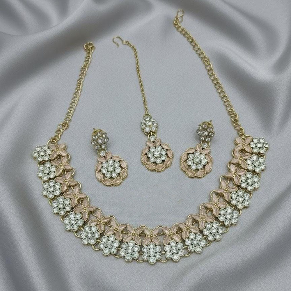 Lucentarts Jewellery Sparkle Austrian Stone Necklace Set