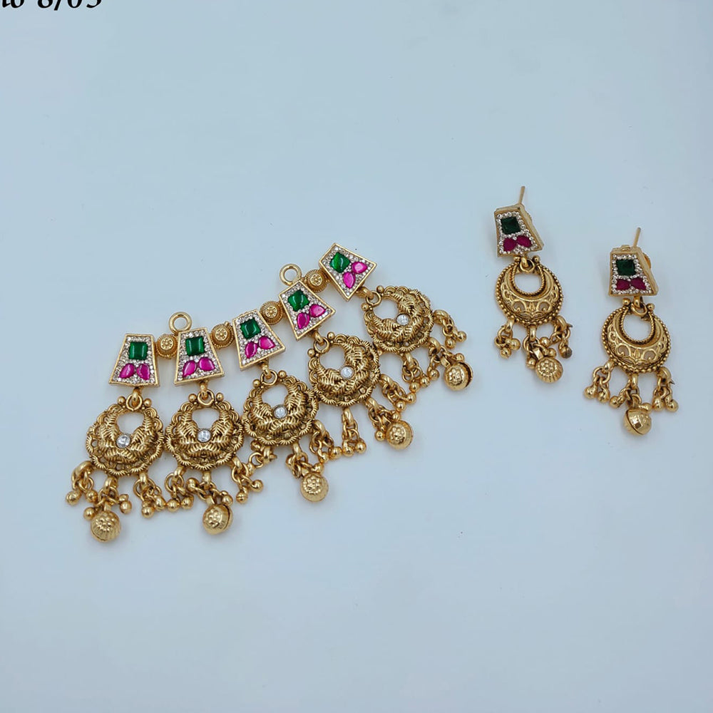 Lucentarts Jewellery Gorgeous Pota Stone And Pearl Pendant Set