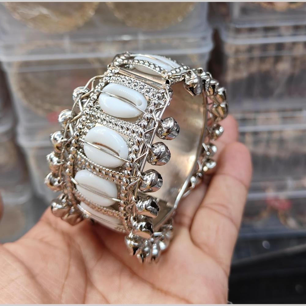 Pooja Bangle Silver Plated Kada