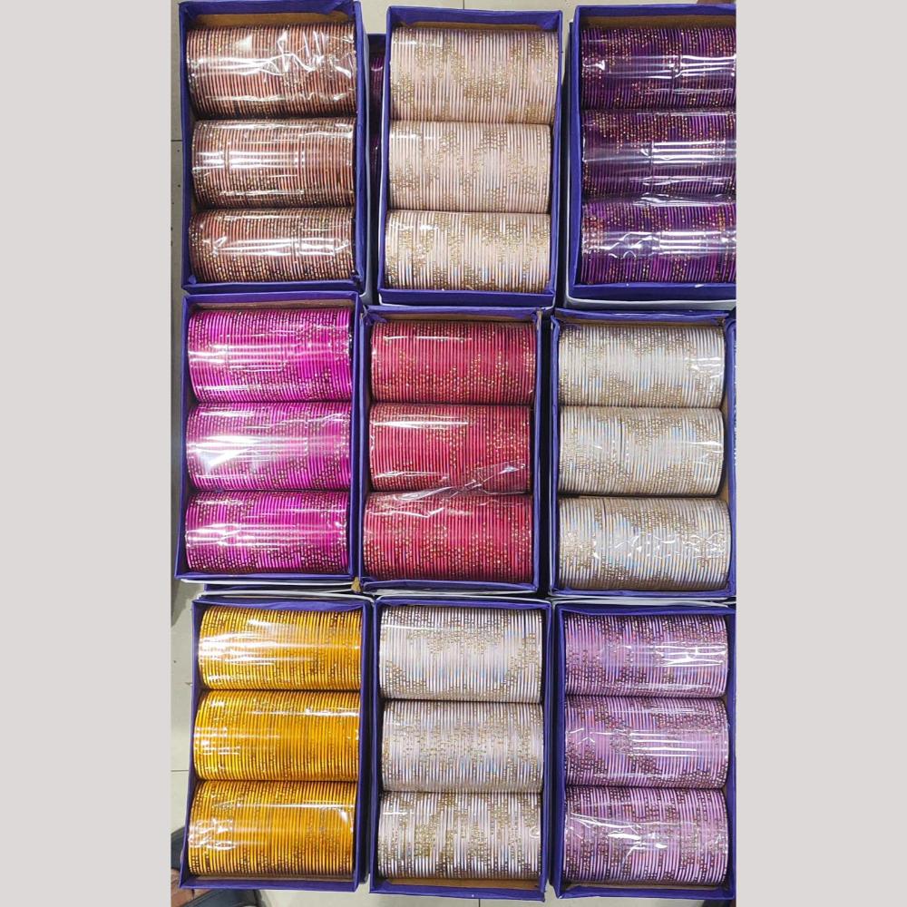 Pooja Bangles Metal Bangle Set