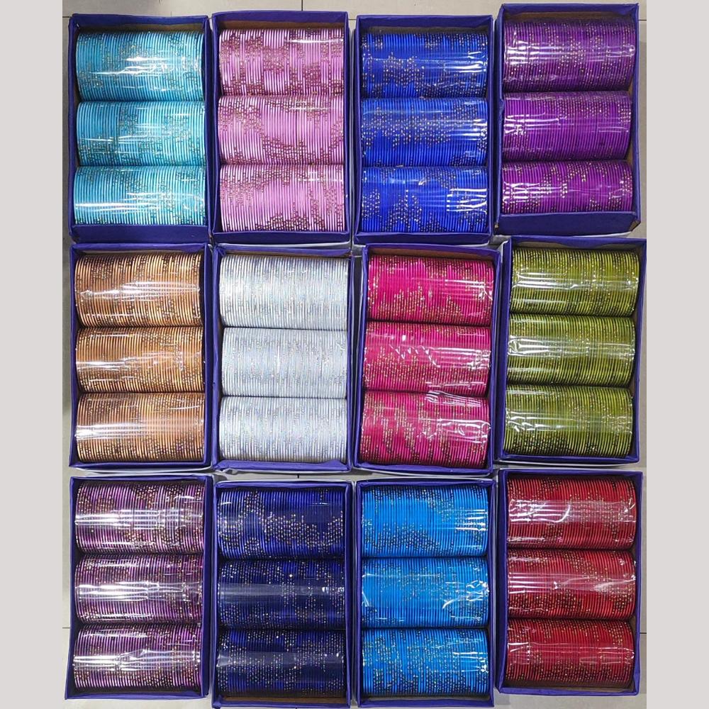 Pooja Bangles Metal Bangle Set