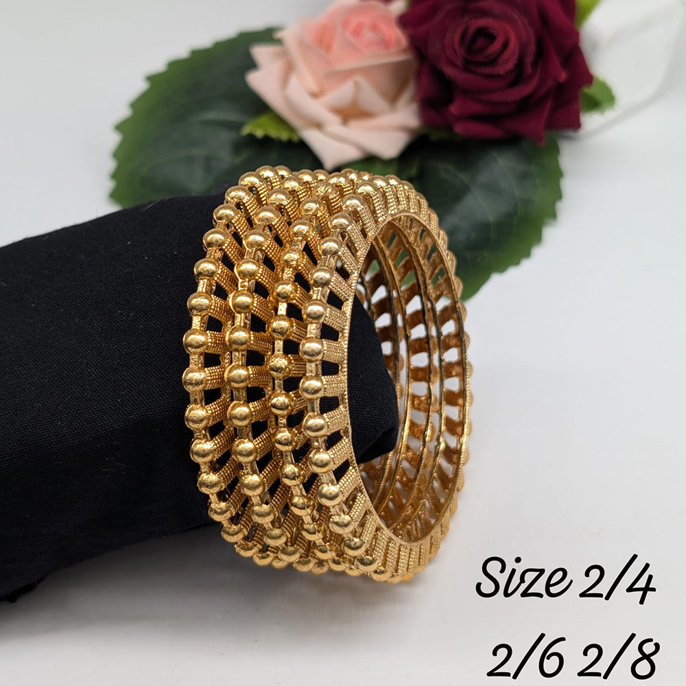 Pooja Bangles Gold Plated Bangles Set