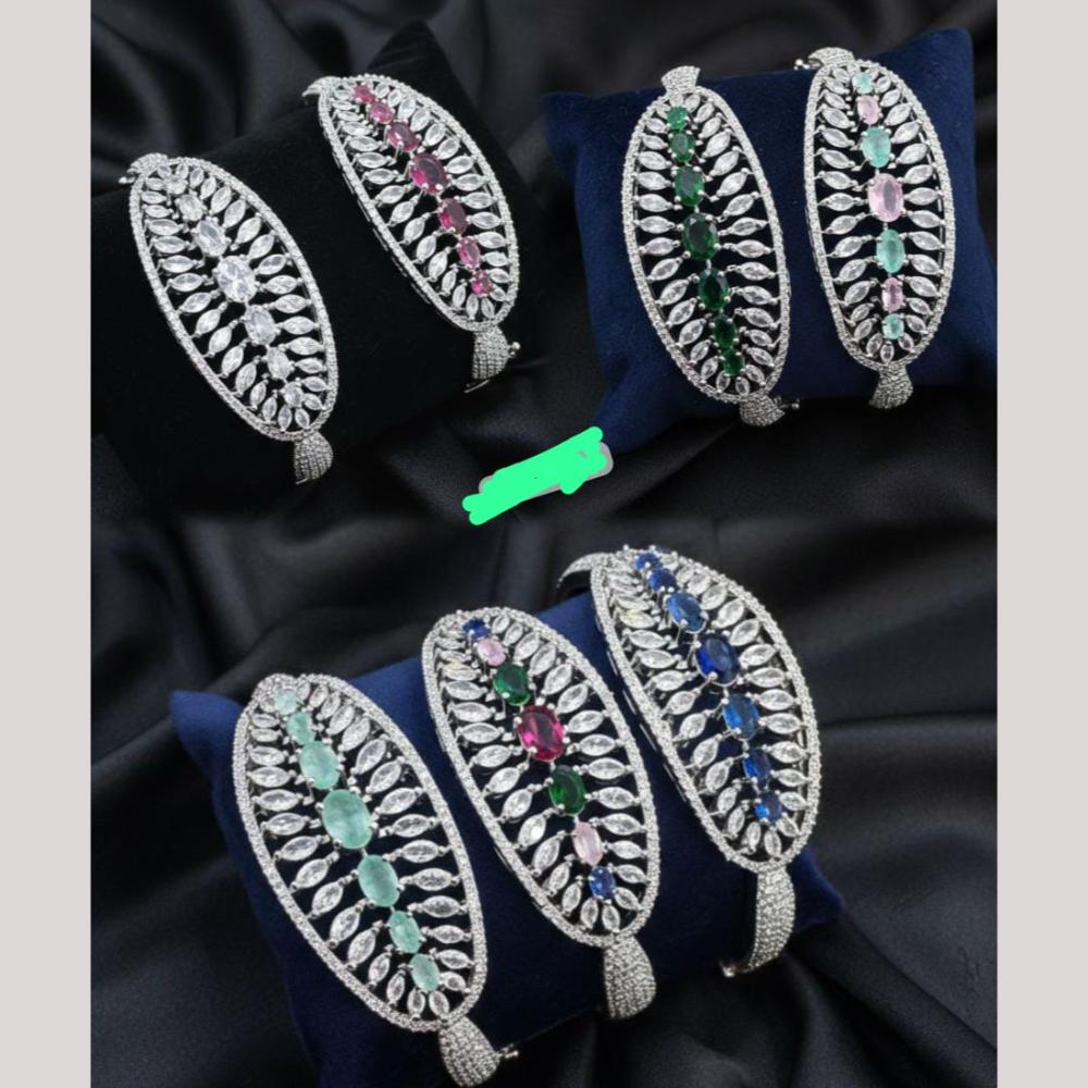 Pooja Bangles American Diamond Designer Bracelets