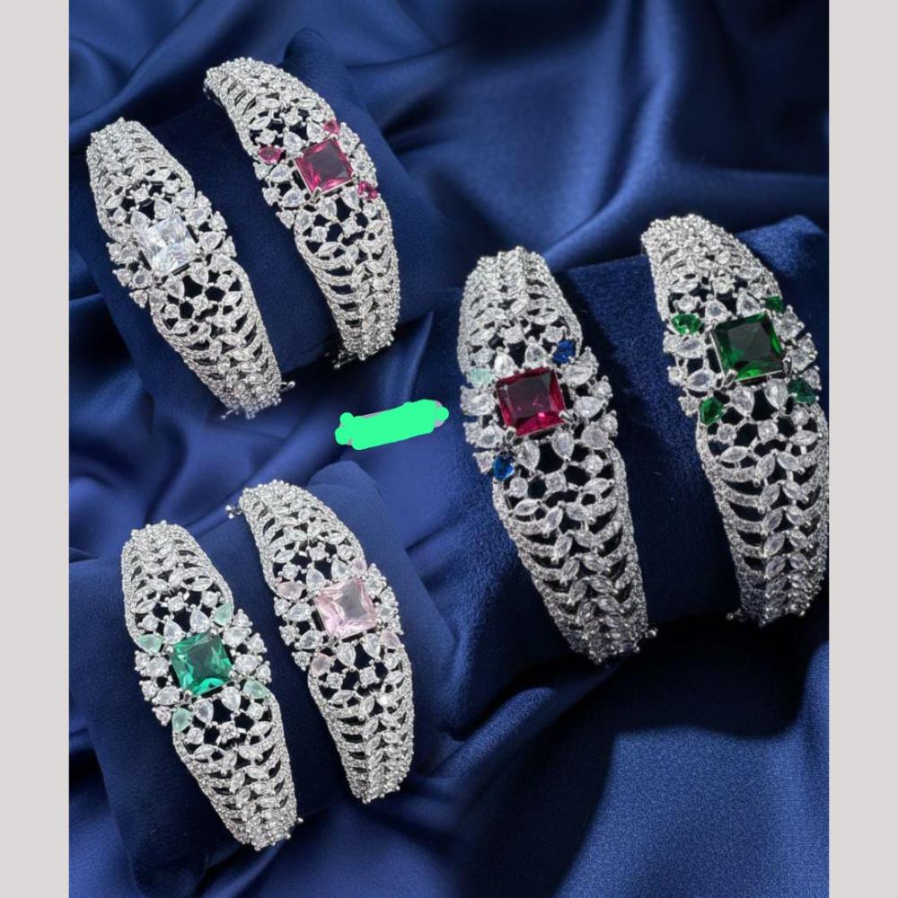 Pooja Bangles American Diamond Designer Bracelets