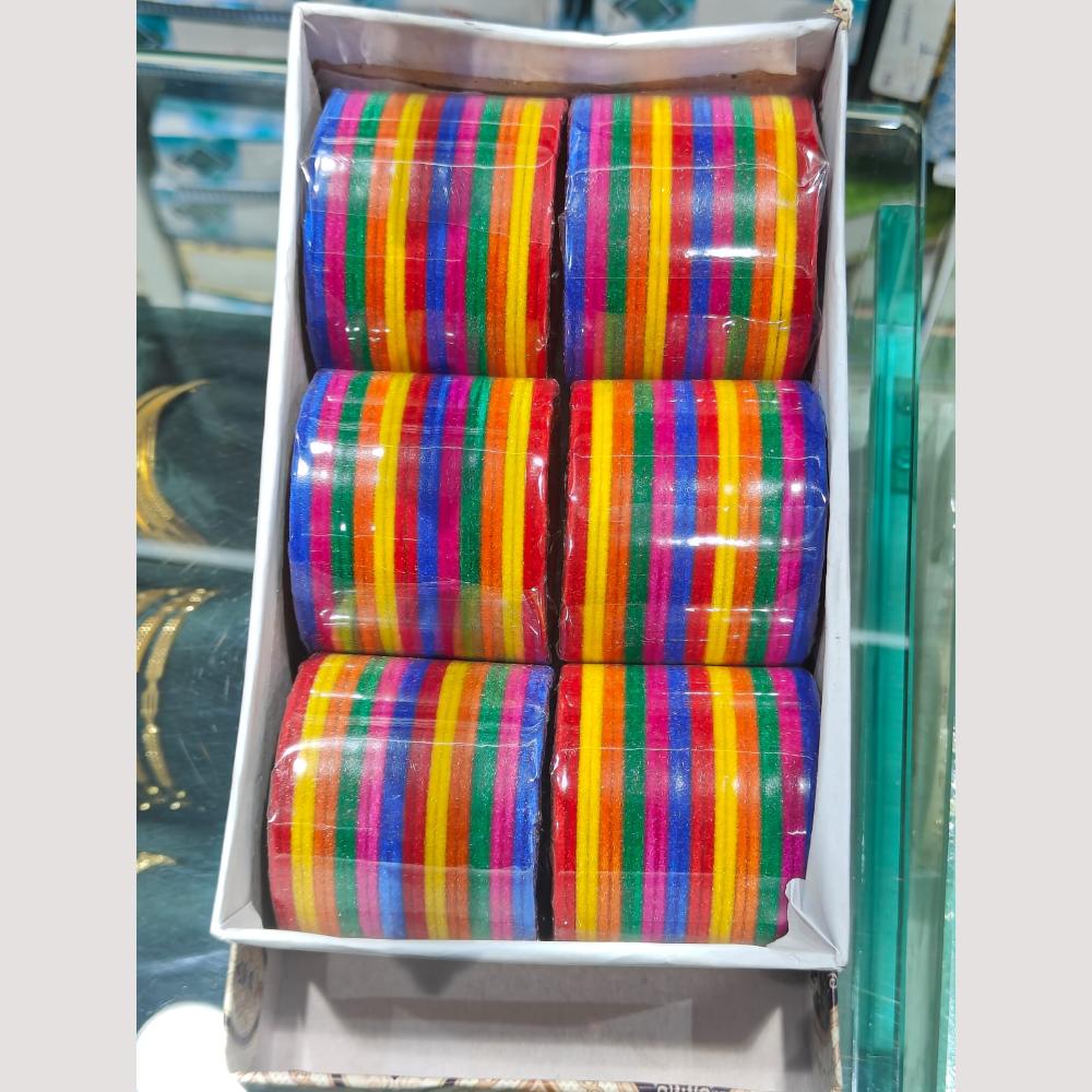 Pooja Bangles Designer Velvet Bangles Set