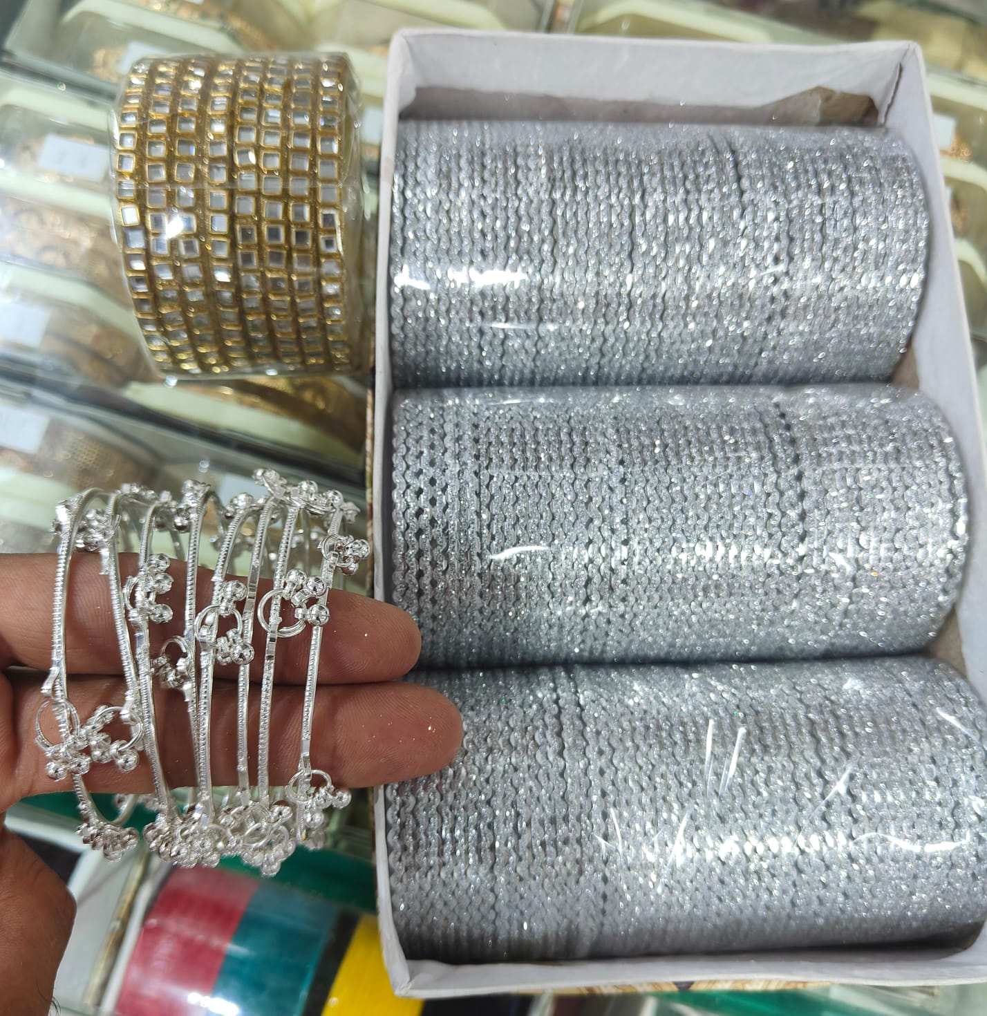 Pooja Bangles Minimal Elegant Kashmiri Bangles Set