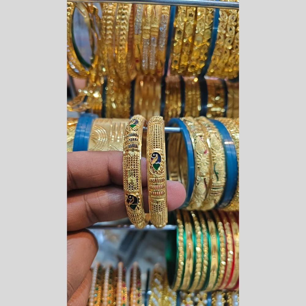 Pooja Bangles Classic Meenakari Bangles Set