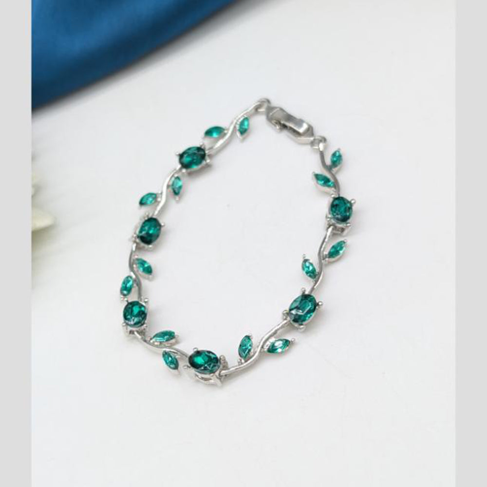 Pooja Bangles Trendy Crystal Stone Viral Bracelet