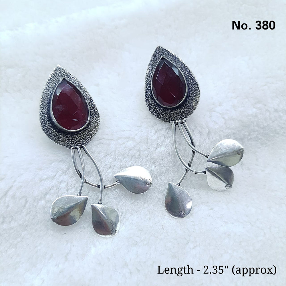 Shubhratnam Jewellers Silver Plated  Dangler Earrings