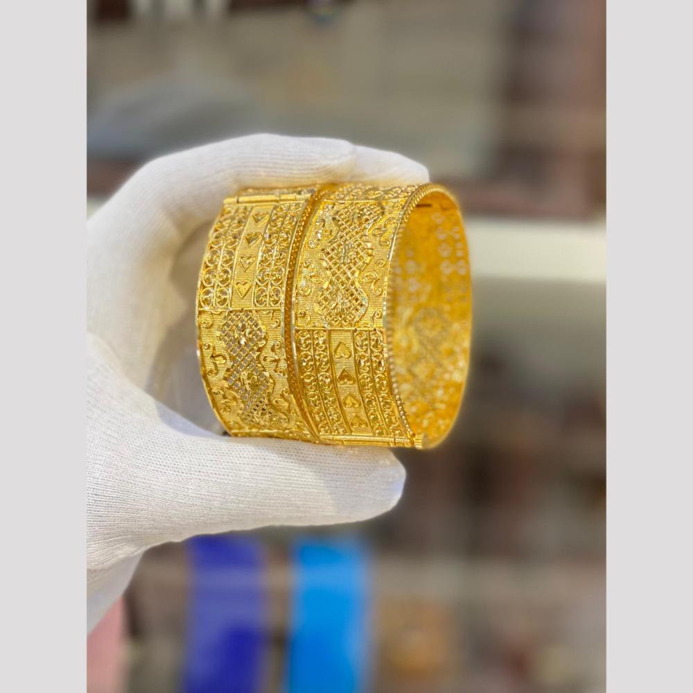 Hira Collections Royal Openable Bangles Set