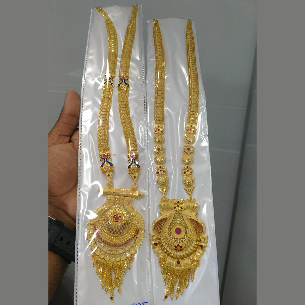 Gold necklace deals haar design