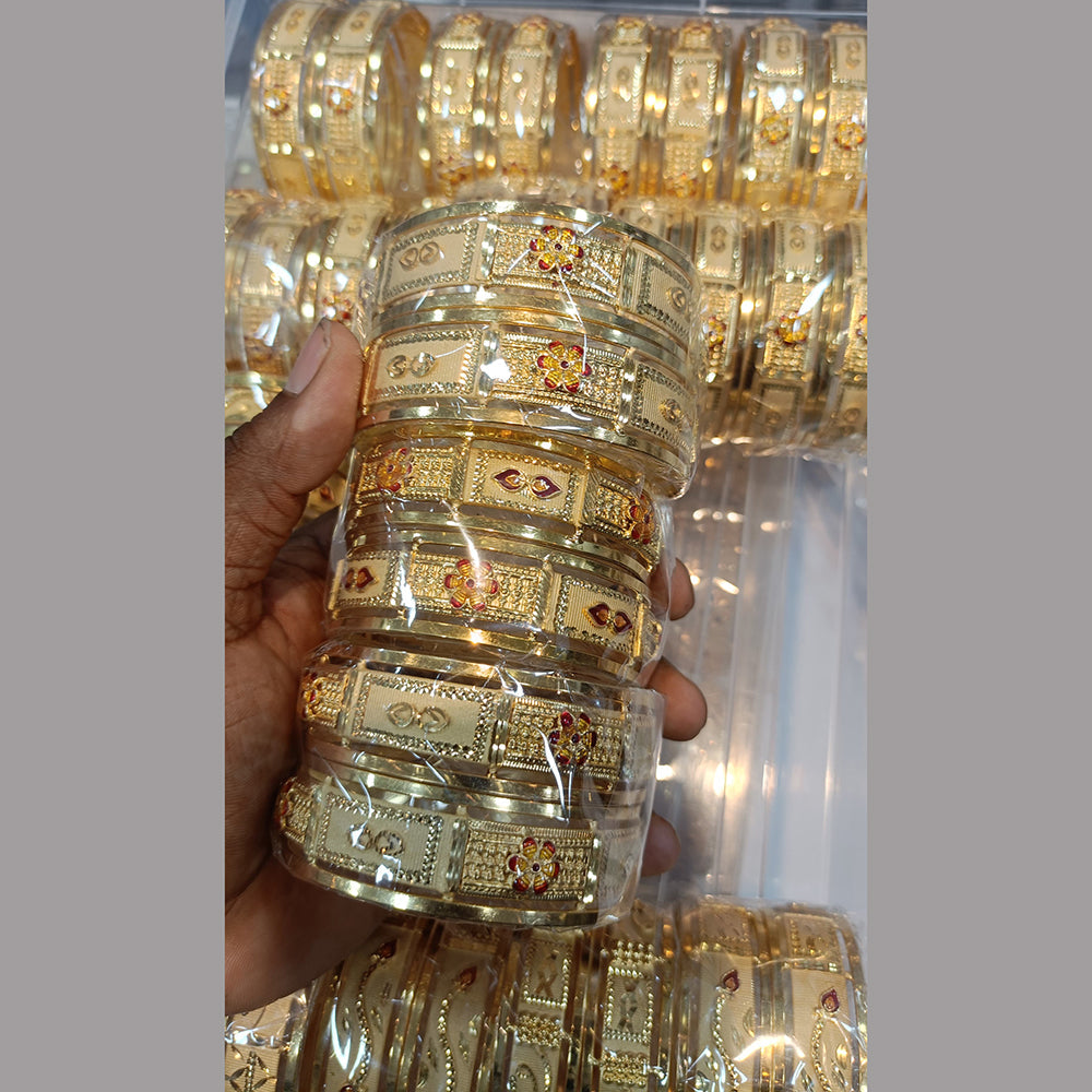 Pari Art Jewellery Forming Gold Bangles Set