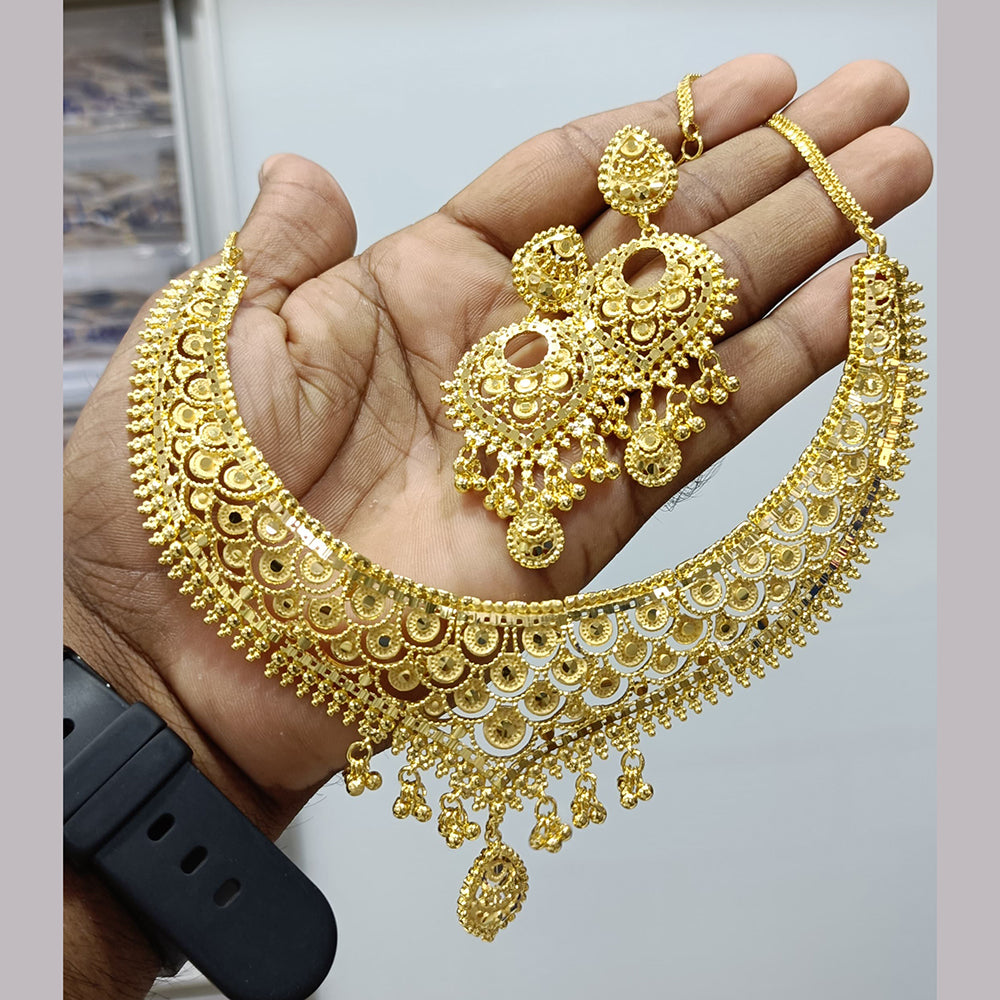 Pari Art Jewellery Forming Necklace Set – JewelEMarket - Main Image