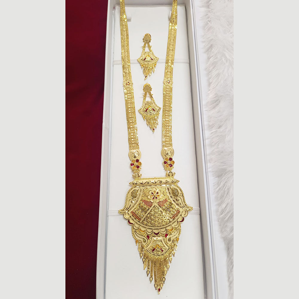 Pari Art Jewellery Forming Long Necklace Set