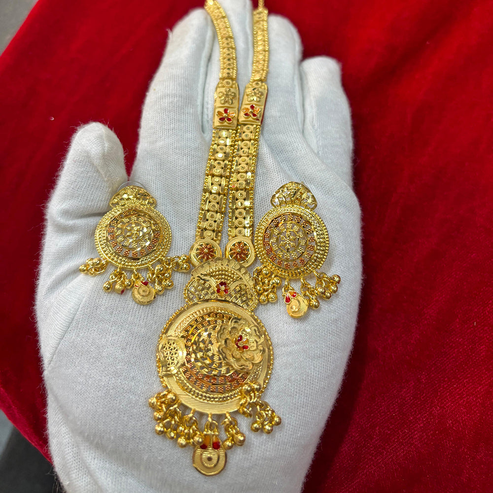 Pari Art Jewellery Forming Long Necklace Set